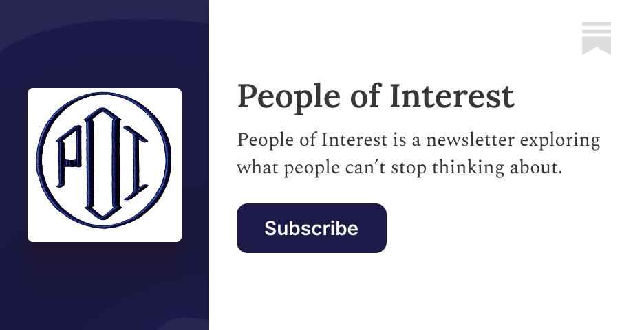 People of Interest | Jade Conner | Substack