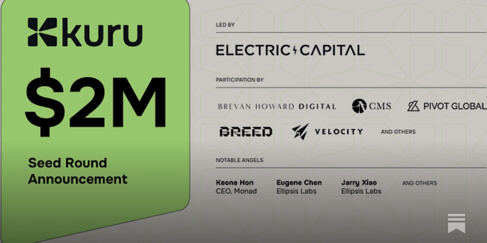 Kuru Labs Raises $2 Million Seed Round Led by Electric Capital