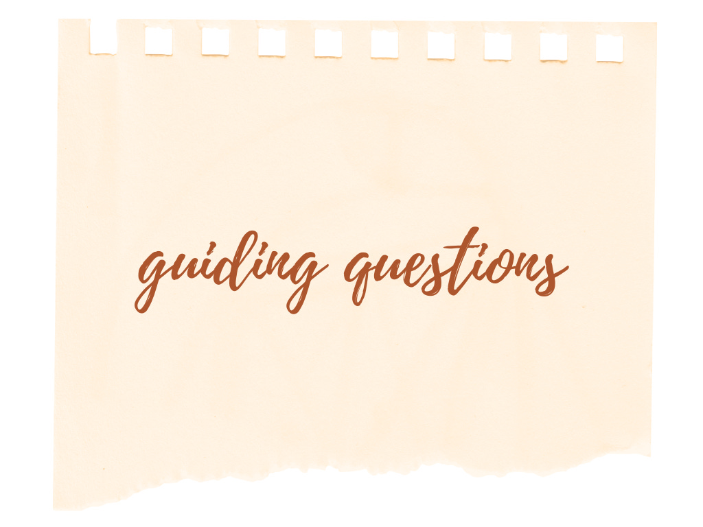 guiding questions