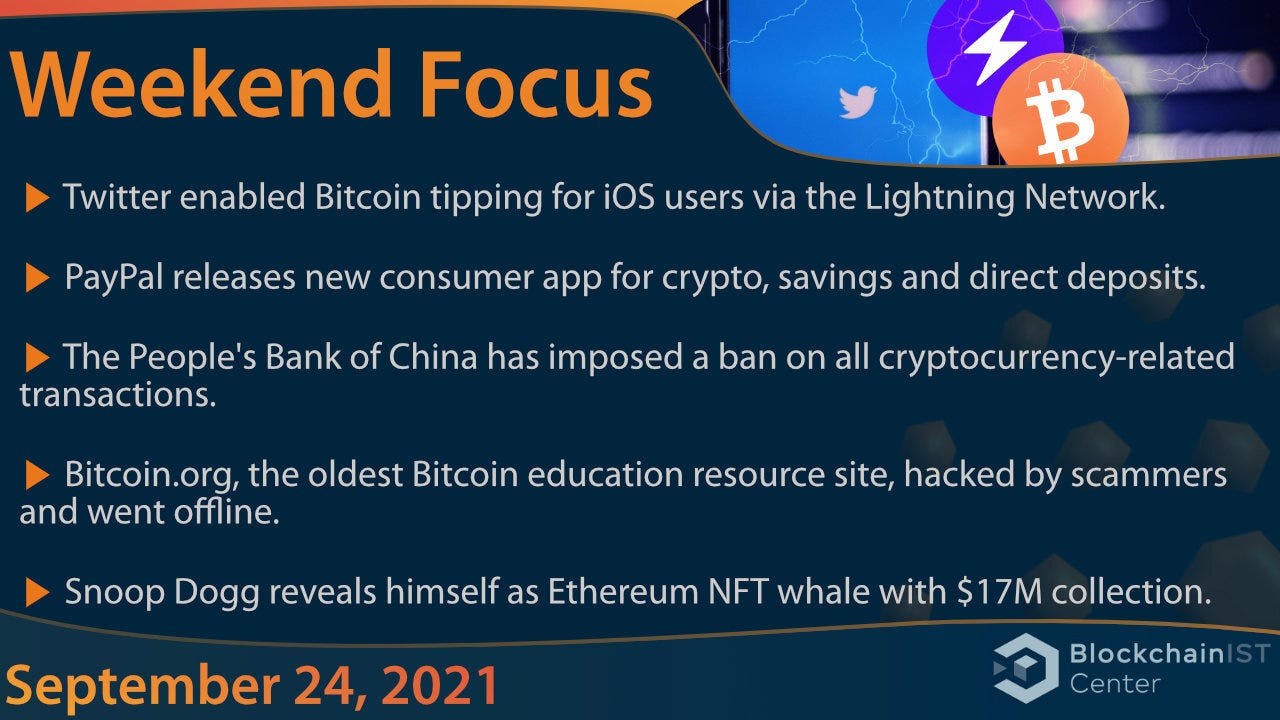 CryptoEconomics Newsletter - 67 - by BlockchainIST Center