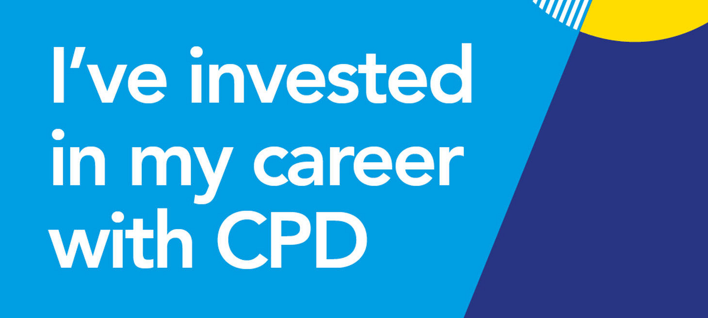 I've invested in my career with CIPR CPD graphic I've invested in my career with CIPR CPD graphic