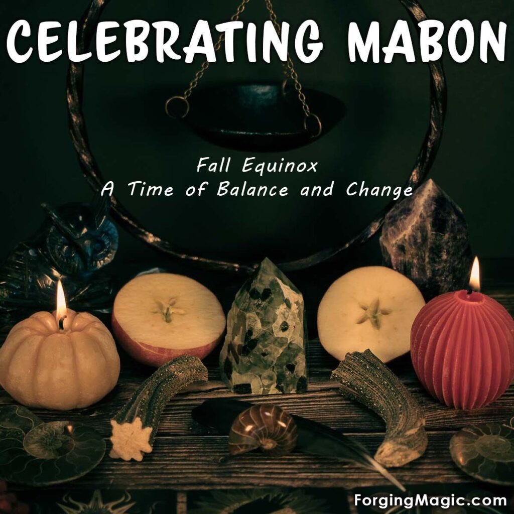 Celebrating Mabon Autumnal Equinox, Fall Equinox 