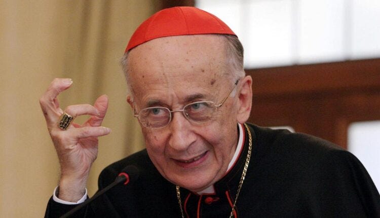 Ruini, Meloni's condolences: "May the cardinal's legacy bear new fruit."