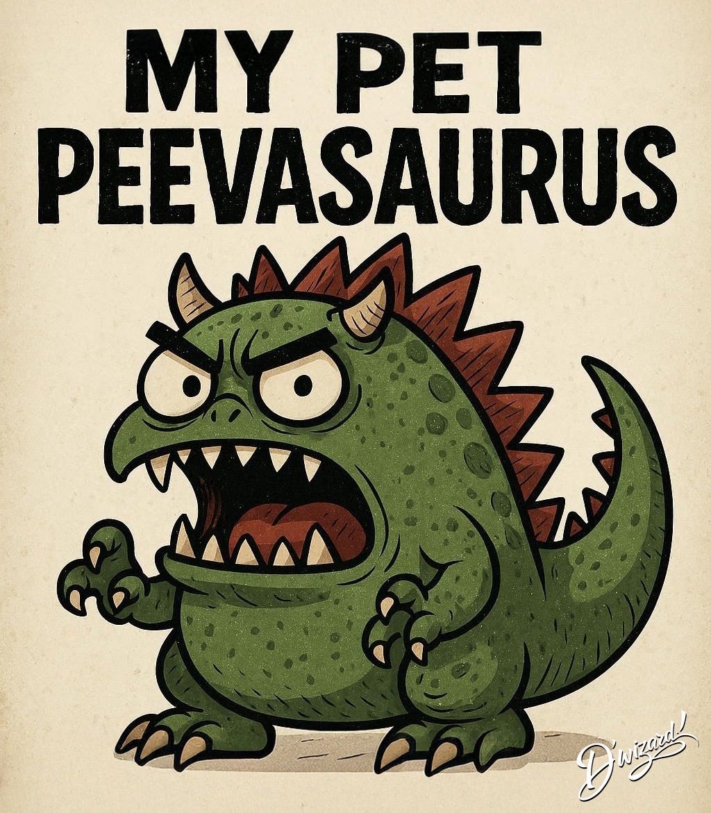 MY PET PEEVE-A-SAURUS!