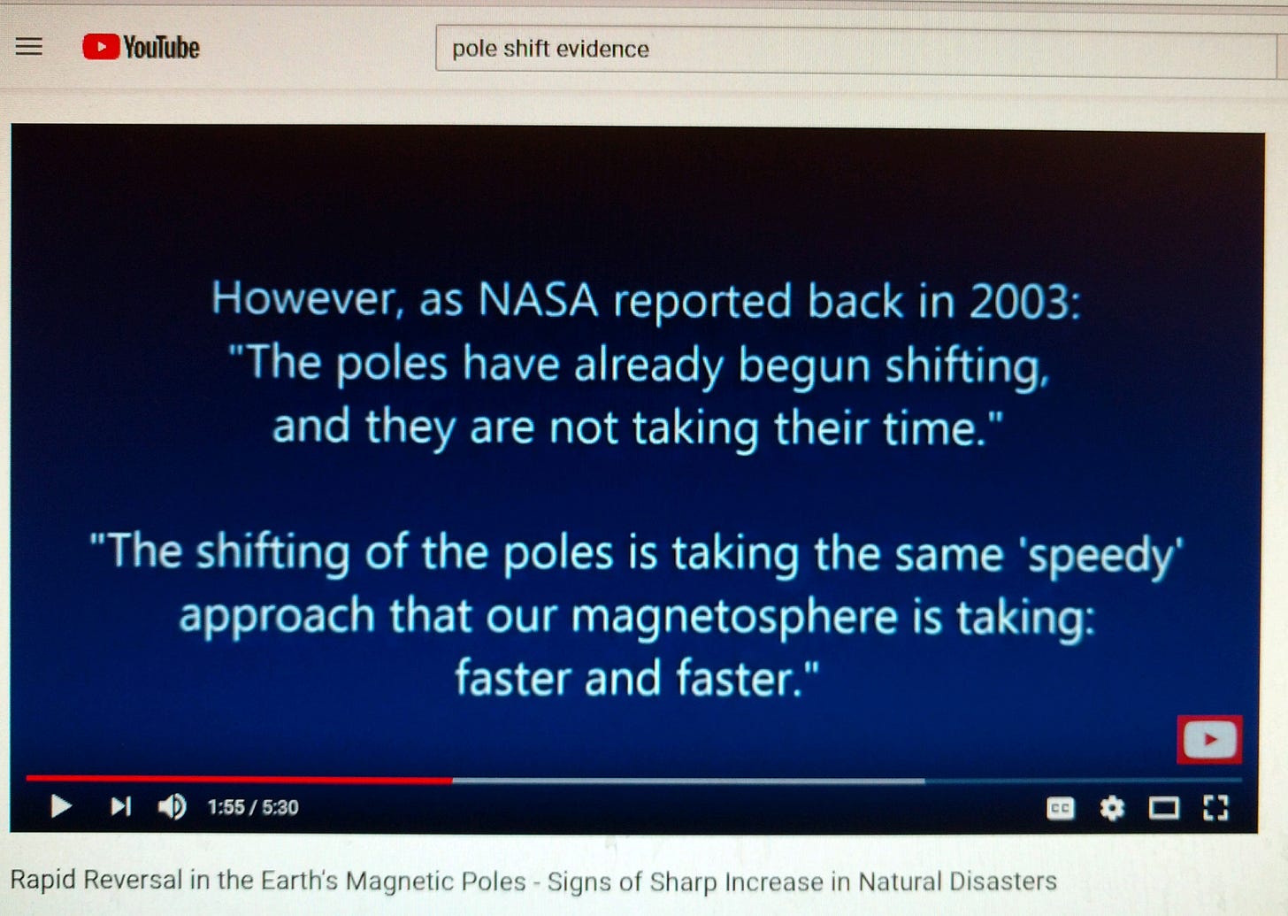 faster pole shift faster pole shift