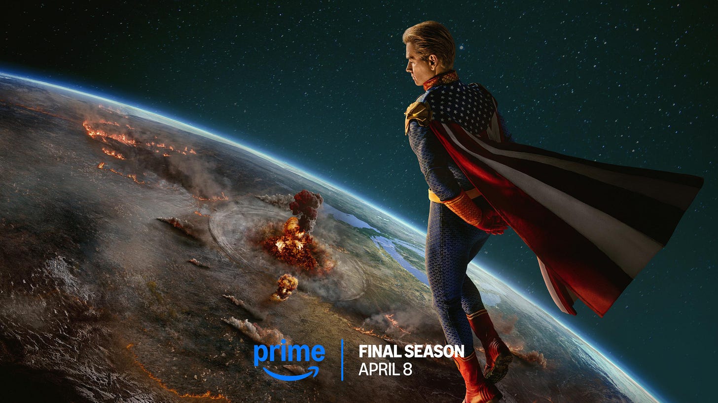 Homelander could have burned more earth and followed up on this poster : r/TheBoys Homelander could have burned more earth and followed up on this poster : r/TheBoys