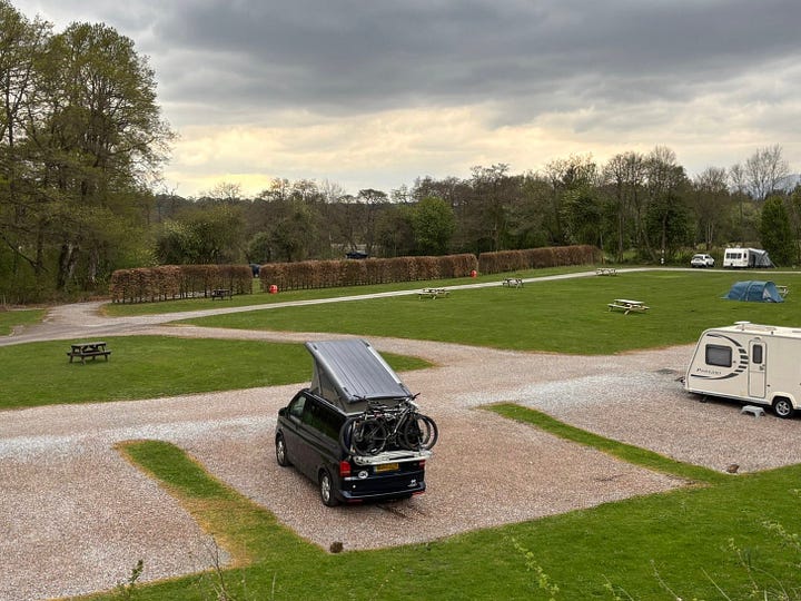 Fish and Chip Supper, Camper Van