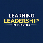 Learning Leadership