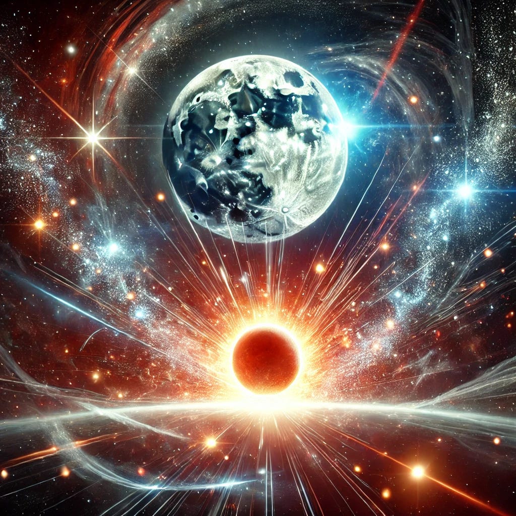 A powerful cosmic scene of the Moon and Mars breaking through a field of glowing stars. The Moon appears as a radiant silver sphere, while Mars glows with fiery red energy. They burst through a cosmic veil, sending streaks of celestial light and star fragments scattering in all directions. The background is a deep space nebula with swirling galaxies, symbolizing transformation, momentum, and breakthrough energy. A powerful cosmic scene of the Moon and Mars breaking through a field of glowing stars. The Moon appears as a radiant silver sphere, while Mars glows with fiery red energy. They burst through a cosmic veil, sending streaks of celestial light and star fragments scattering in all directions. The background is a deep space nebula with swirling galaxies, symbolizing transformation, momentum, and breakthrough energy.