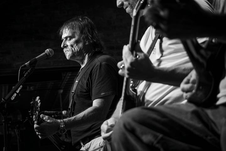 The guitars of A.A. Bottom / all photos by author