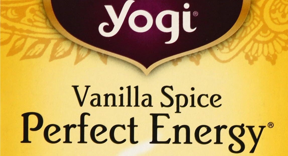 Amazon.com : Yogi Tea, Vanilla Spice Perfect Energy, 16 Count, Packaging  May Vary : Grocery & Gourmet Food