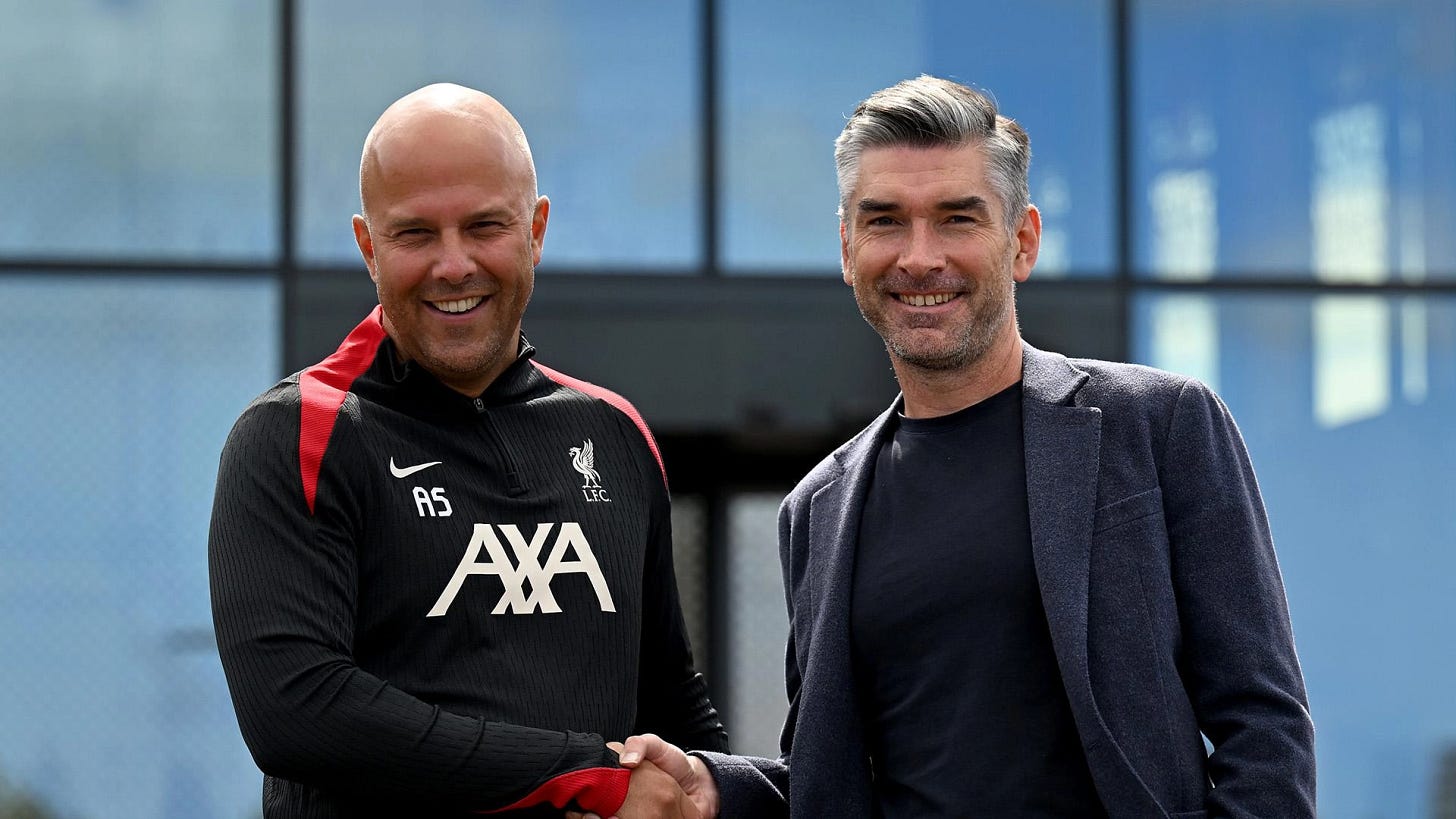 In photos: Arne Slot and Richard Hughes meet the media at first LFC press  conference - Liverpool FC