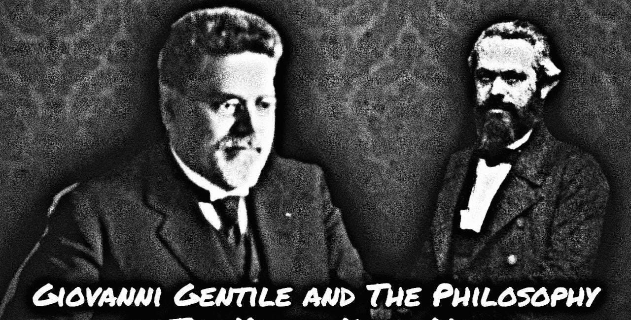 Giovanni Gentile and The Young Karl Marx