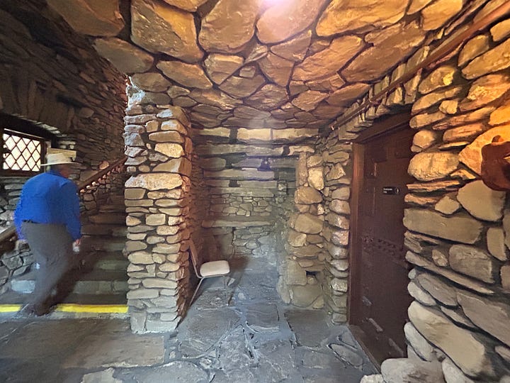 Entrance, stairs, alcove