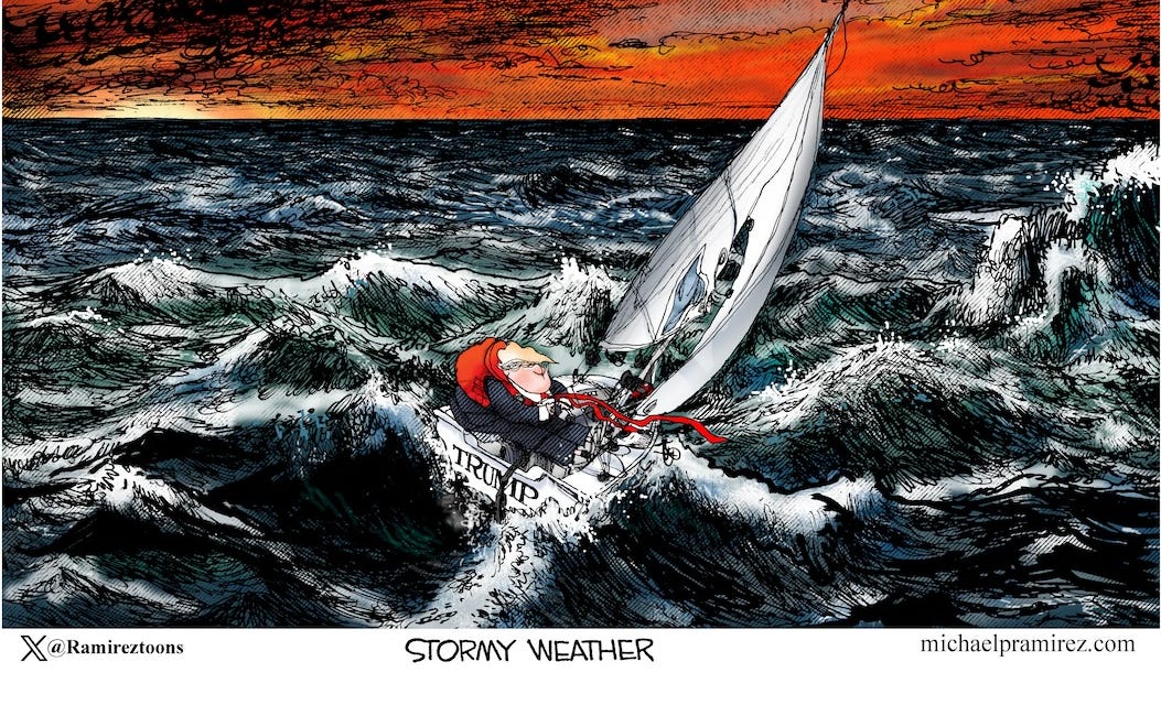 Michael Ramirez: Stormy Weather 04-17-24