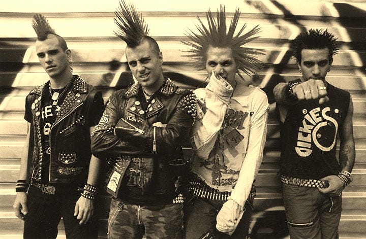 Punk and disorderly: The enduring impact of punk rock on design and culture  | Punktuation!