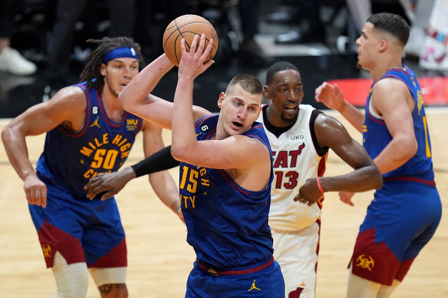 Nikola Jokic and Jamal Murray combine for historic performance to lead  Nuggets to win in Game 3 of NBA Finals | The Japan Times