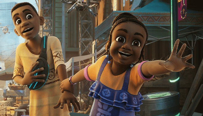 Kole and Tola on Iwaju by Disney and Kugali Media