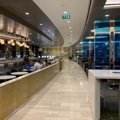 United Club Lounge LHR T2B