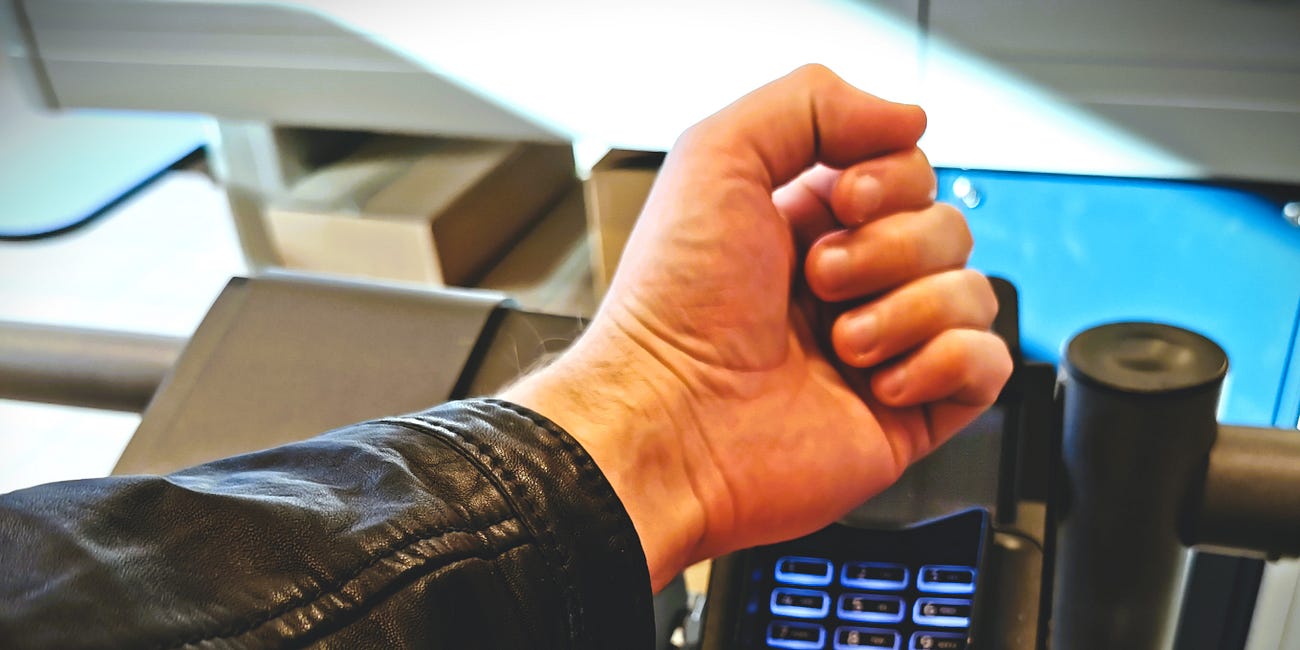 People are now paying with microchips in their hand.