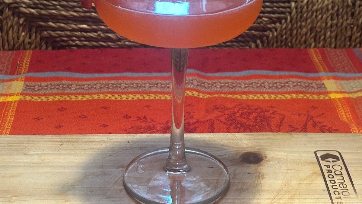 Welcome To Wonkette Happy Hour, With This Week's Cocktail, The Strawberry Rhubarb Daiquiri!