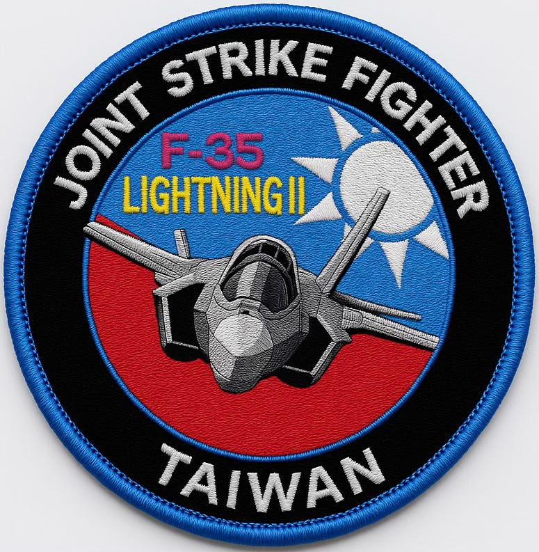 Why F-35s Don't Matter for Taiwan - by Wendell Minnick