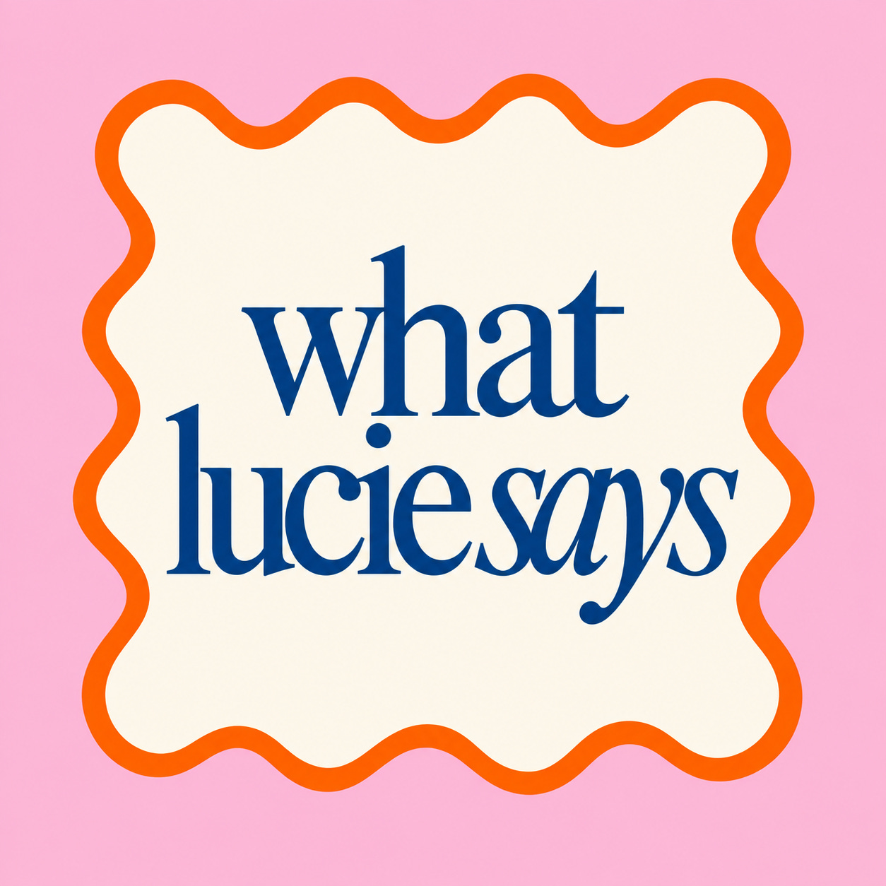 What Lucie Says logo