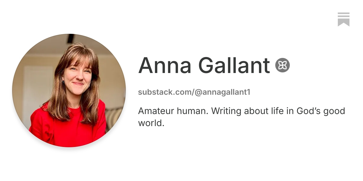 Anna Gallant | Substack