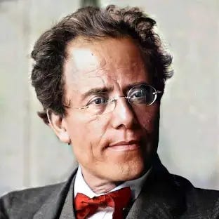 A colourisation of Gustav Mahler for his birthday. : r/classicalmusic