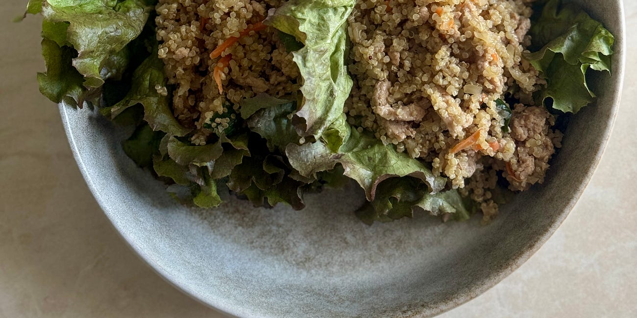 Stir fry lettuce wraps