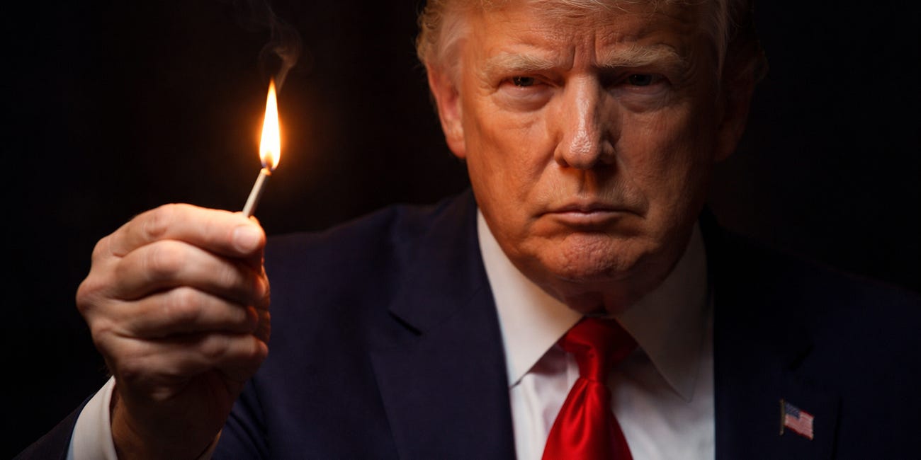 Did Trump Just Light a Fuse He Can’t Control?