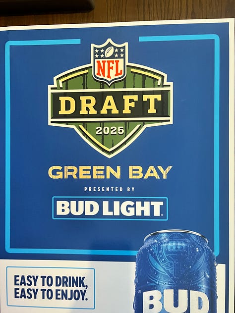 Draft Mom's Luncheon, Green Bay, WI