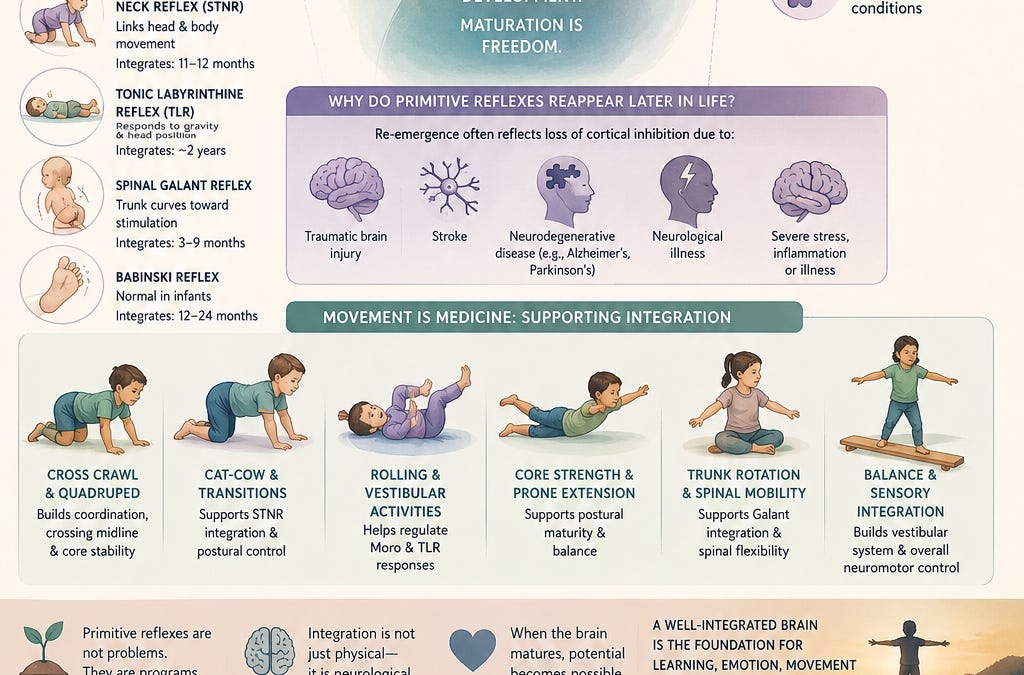 Primitive Reflexes: The Earliest Language of the Nervous System