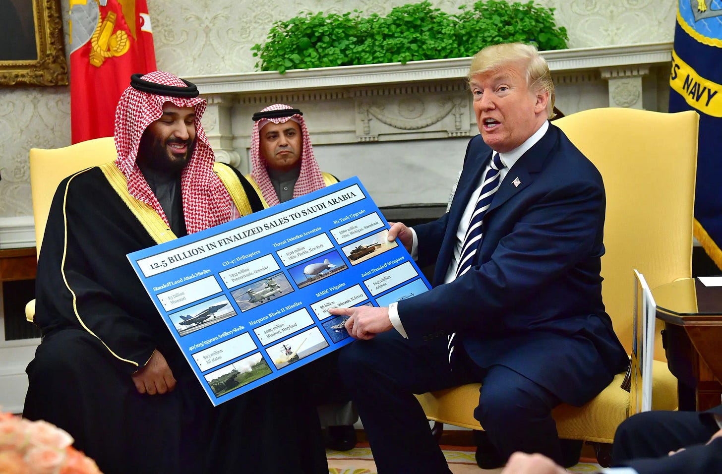 Trump's $1 Trillion Push Complicates Saudi MBS' Plans; Abu Dhabi's AI Salvo  - Bloomberg
