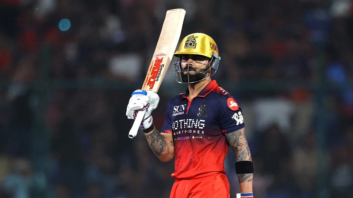 The King takes RCB home