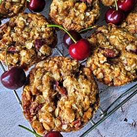 cherry oatmeal cookies