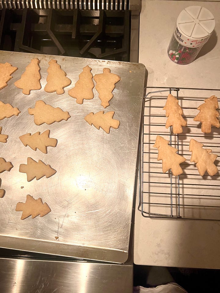 shortbread Christmas cookies