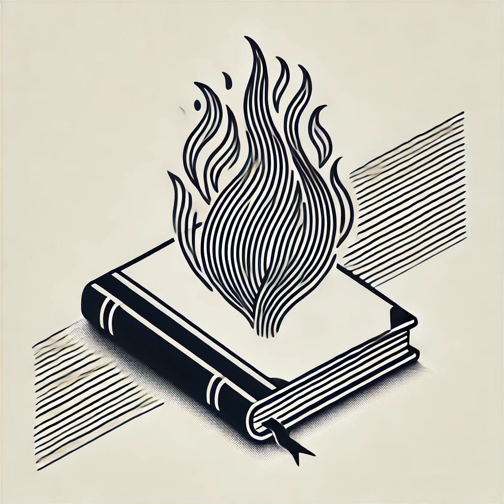 Substack profile picture for @burning