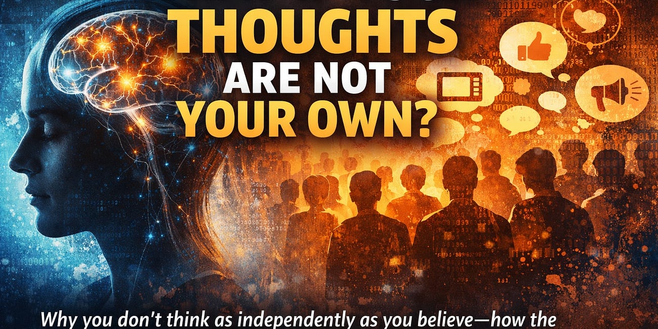 What If Your Thoughts Are Not Your Own?
