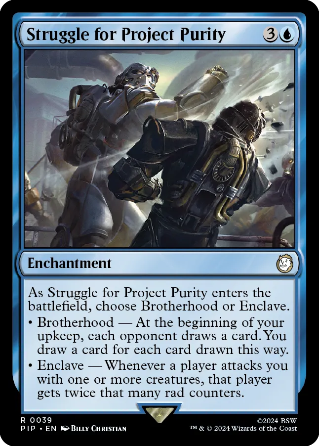 Struggle for Project Purity Struggle for Project Purity