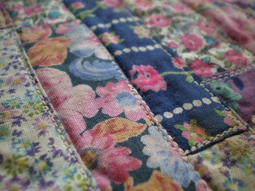 Patchwork Placemat Detail Patchwork Placemat Detail