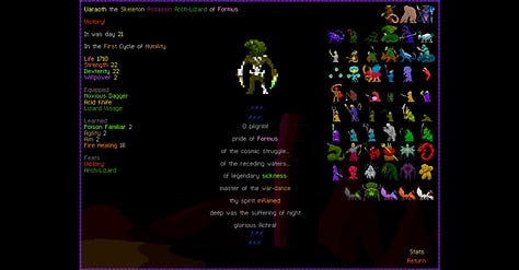 Screenshots of Path of Achra