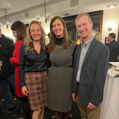 Attendees including Ashley Salvadore, Deann DeVitt, Ellen Brodie and Todd Shimkus