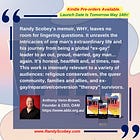 WHY Book Endorsement–Anthony Venn-Brown, Founder & CEO, OAM