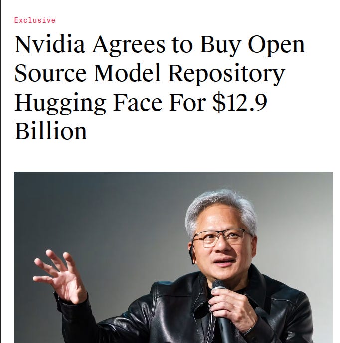 Nvidia übernimmt Hugging Face für 12,9 Milliarden Dollar