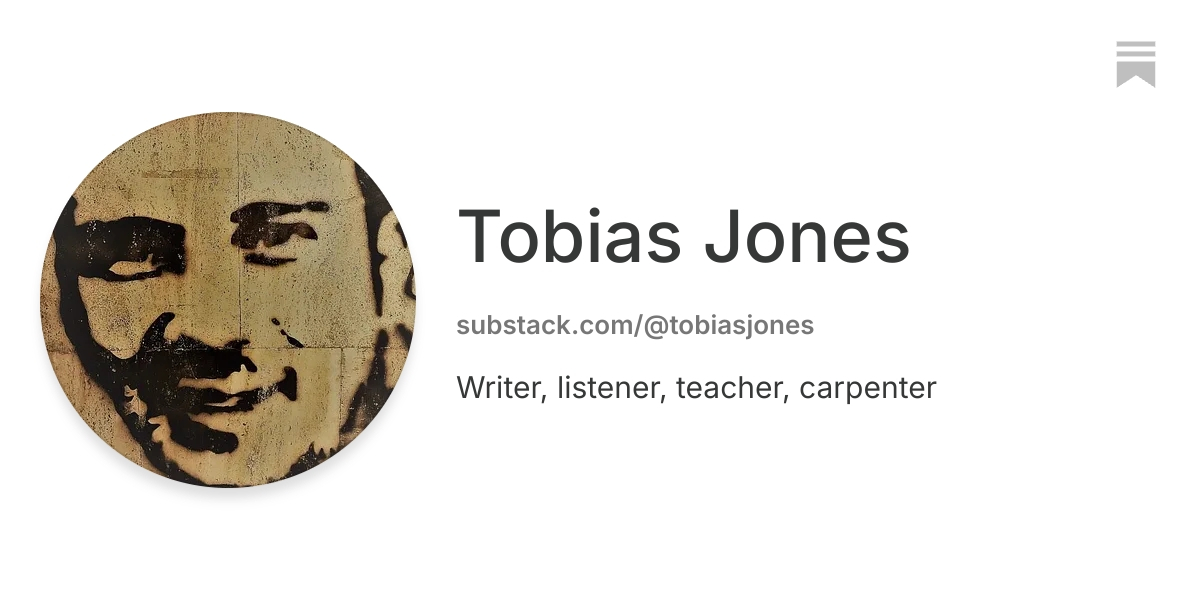 Tobias Jones | Substack