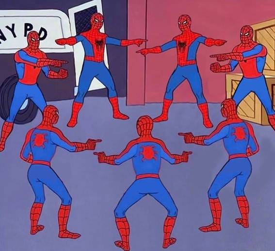 same spider man 7 Meme Generator