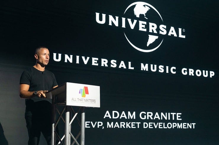 Adam granite umg south east asia launch 2019 billboard 1548