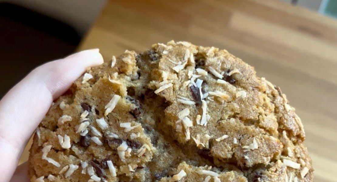 Recipe: Coconut Chocolate Chip Cookies