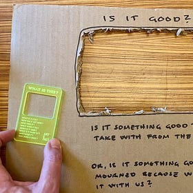 “Congratulations to whoever invents forests”